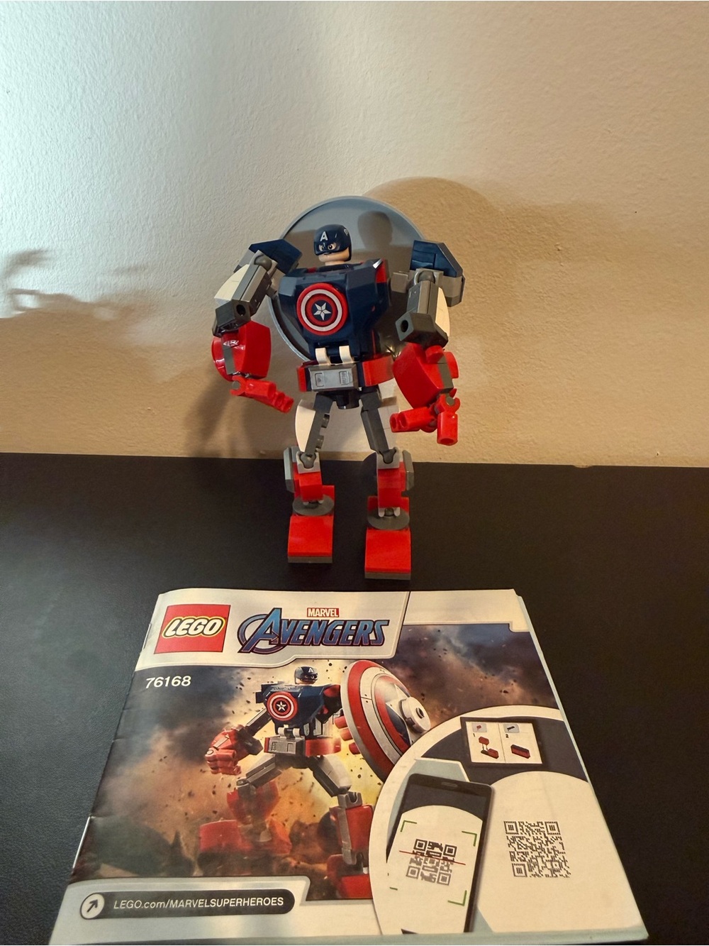 LEGO Super Heroes: Captain America Mech Armor (76168) Full set
